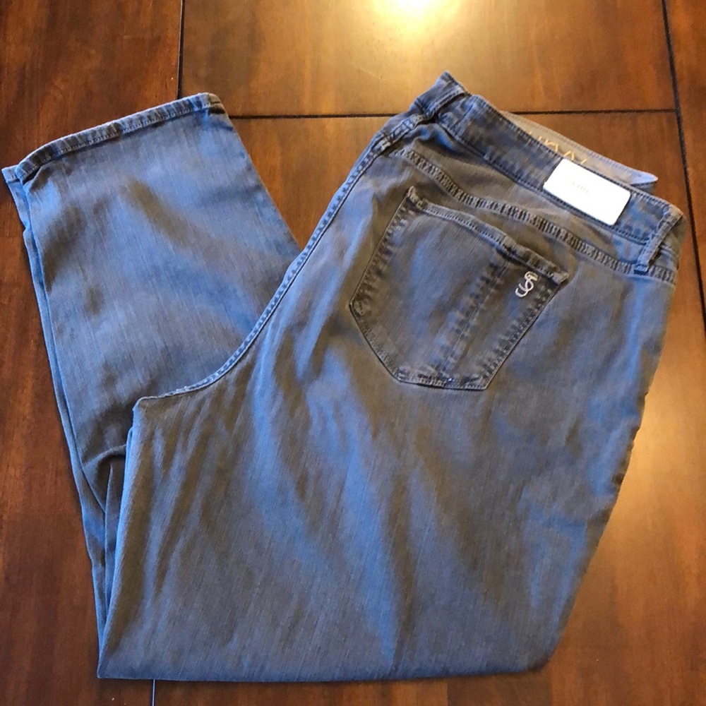 Slink Jeans Gray Size 20